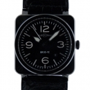 ベル＆ロス　BELL＆ROSS　BR03-92　セラミック　42mm　ブラック　自動巻
