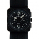 ベル＆ロス　BELL＆ROSS　BR03-94CFB-R　クロノグラフ　42mm