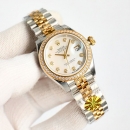 N品 ロレックス ロデイトジャスト コピー ホワイト 279383RBR レディース 28mm