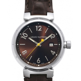 LOUIS VUITTON タンブール クオーツ GMブラウン(Tambour Quartz GM Brown / Ref.Q11115)