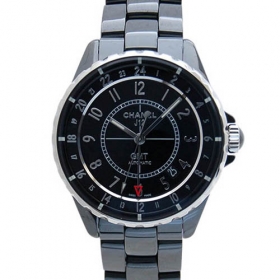 シャネル　CHANEL　J12　GMT　H3102　38mm　ブラック