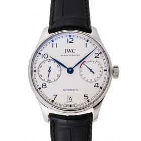 IWC ポルトギーゼ 7デイズパワーリザーブ IW500705 シルバー 30962